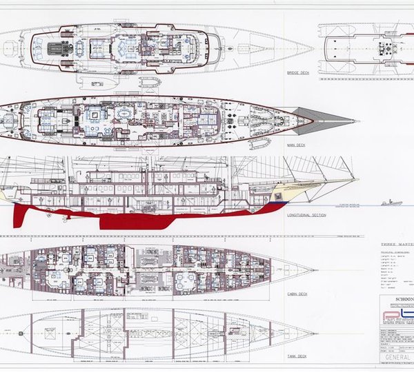 list of sailing yachts by length